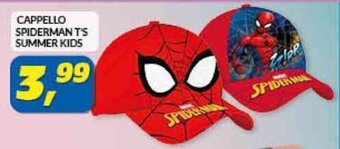 Risparmio Casa CAPPELLO SPIDERMAN T'S SUMMER KIDS offerta