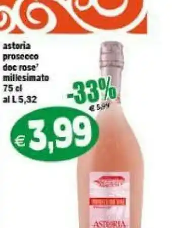 Il Castoro Supermercati Astoria Prosecco offerta