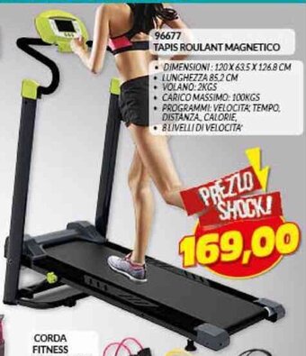 Risparmio Casa 96677 TAPIS ROULANT MAGNETICO offerta