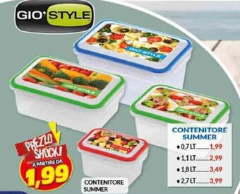 Risparmio Casa CONTENITORE SUMMER 0,7 LT offerta