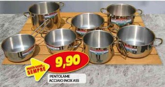 Risparmio Casa PENTOLAME ACCIAIO INOX ASS offerta