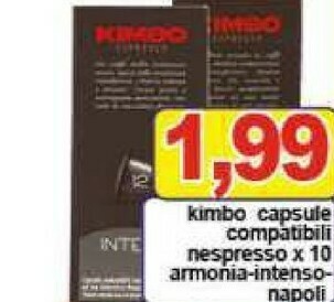 Gros Kimbo Cialde caffè offerta