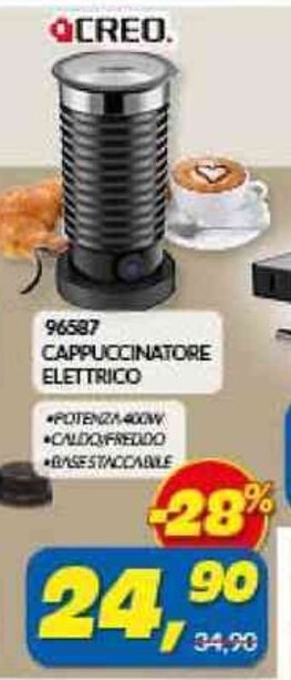 Risparmio Casa 96587 CAPPUCCINATORE ELETTRICO offerta