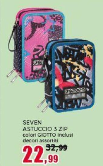 SEVEN ASTUCCIO 3 ZIP
