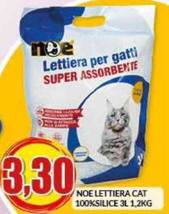 Risparmio Casa NOE LETTIERA CAT 100%SILICE 3L 1,2KG offerta