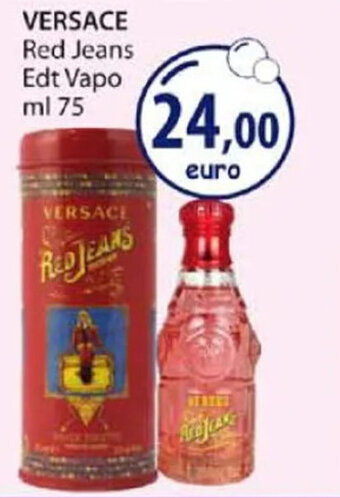 Acqua & Sapone VERSACE Red Jeans Edt Vapo ml 75 offerta