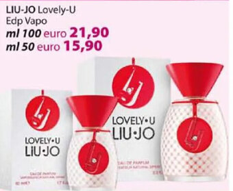 Acqua & Sapone LIU-JO Lovely-U Edp Vapo ml 100 offerta