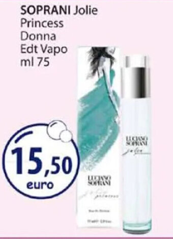 Acqua & Sapone SOPRANI Jolie Princess Donna Edt Vapo ml 75 offerta