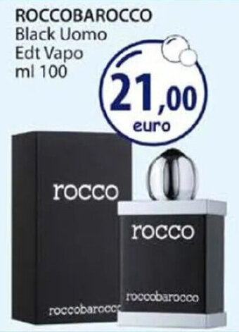 ROCCOBAROCCO Black Uomo Edt Vapo ml 100