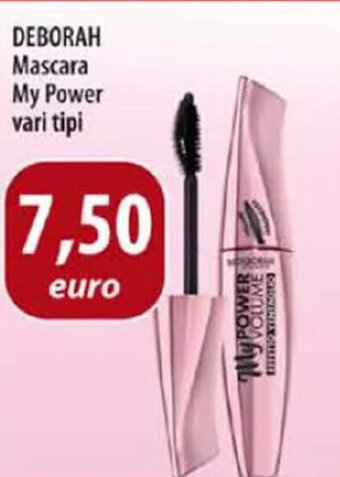 Acqua & Sapone DEBORAH Mascara My Power vari tipi offerta