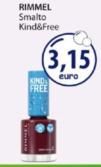 Acqua & Sapone RIMMEL Smalto Kind&Free offerta