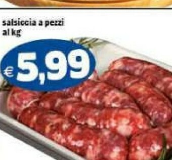Il Castoro Supermercati Salsicce offerta