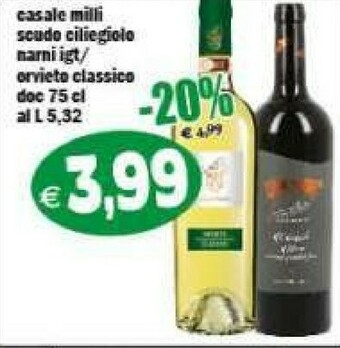 Il Castoro Supermercati Vino rosso offerta
