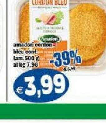 Il Castoro Supermercati Amadori Cordon bleu offerta