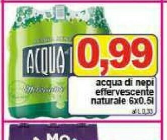 Gros Acqua di nepi Acqua offerta
