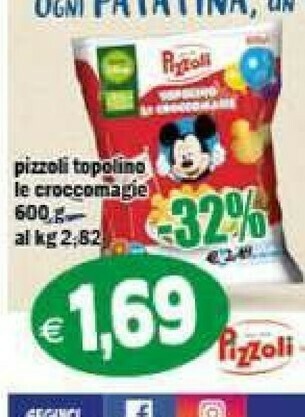Gros Pizzoli Patatine offerta