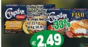 Gros Findus Pesce surgelato offerta