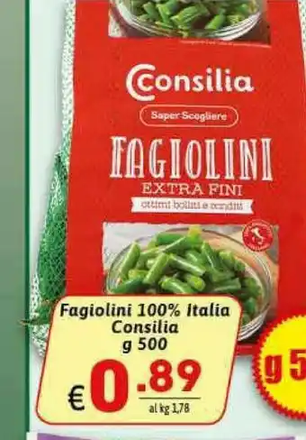 Ipercarni Consilia Fagiolini offerta