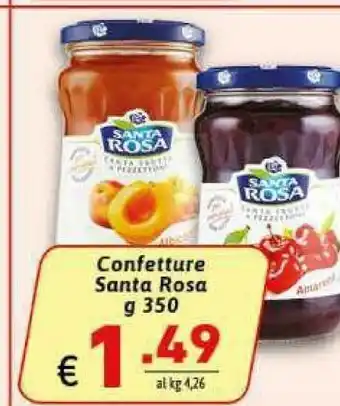 Ipercarni Santa rosa Marmellata offerta
