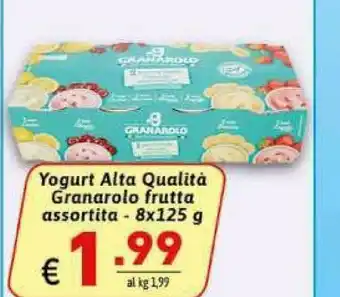 Ipercarni Granarolo Yogurt offerta