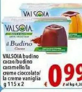 Iper Triscount Valsoia Dessert offerta