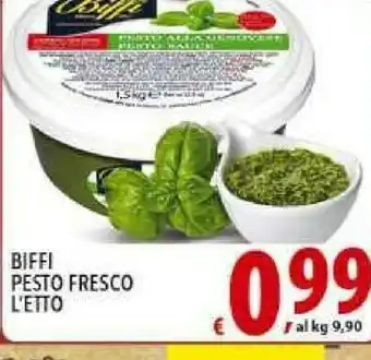 Iper Triscount Biffi Pesto offerta