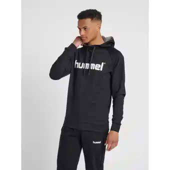 Decathlon Hmlgo felpa con cappuccio in cotone con logo uomo offerta