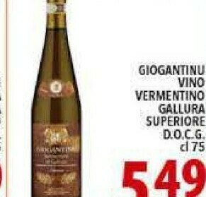 Iper Triscount Vino bianco offerta