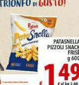Gros Pizzoli Patatine offerta