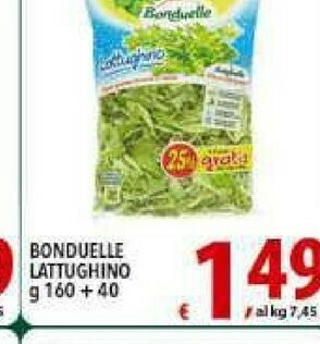 Gros Bonduelle Insalata offerta