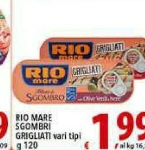 Gros Rio Mare Filetti di sgombro offerta