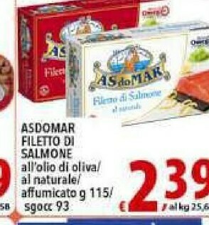 Gros Asdomar Tonno offerta