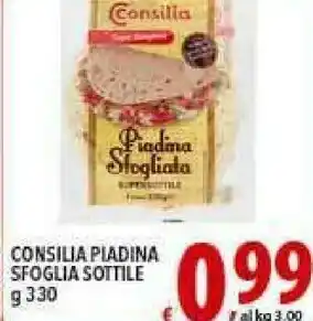 Iper Triscount Consilia Piadine offerta