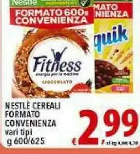 Iper Triscount Nestlè Cereali Fitness offerta