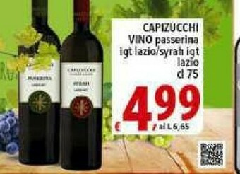 Iper Triscount Vino bianco offerta