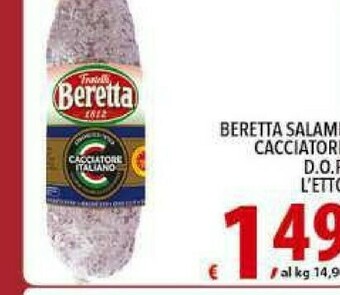 Iper Triscount Beretta Salame offerta