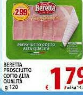 Iper Triscount Beretta Prosciutto cotto offerta