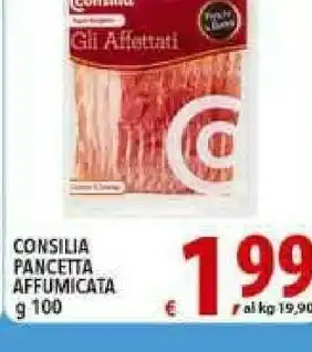 Iper Triscount Consilia Pancetta offerta