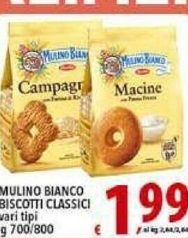 Iper Triscount Az Biscotti Mulino bianco offerta