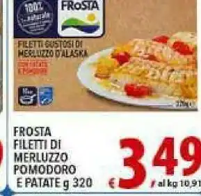 Iper Triscount Frosta Filetti di merluzzo offerta
