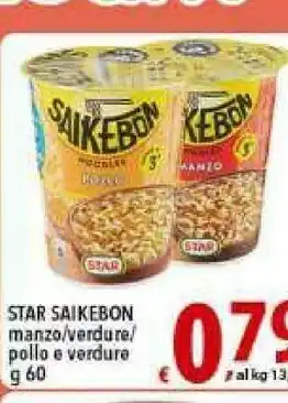 Iper Triscount Star Saikebon offerta