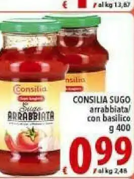 Iper Triscount Consilia Sughi per pasta offerta