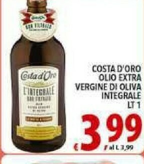 Iper Triscount Costa Olio extravergine di oliva offerta