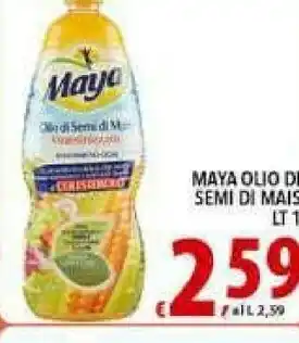 Iper Triscount Maya Olio di semi offerta