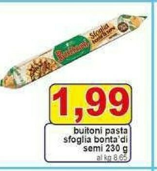 Gros Buitoni Pasta sfoglia offerta