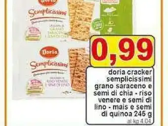 Gros Doria Crackers offerta
