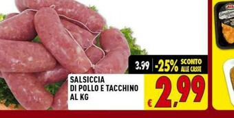 Iper Triscount Salsicce offerta