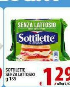 Iper Triscount Sottilette offerta