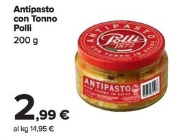 Carrefour Market Polli antipasto con tonno offerta