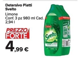 Carrefour Market Svelto detersivo piatti offerta